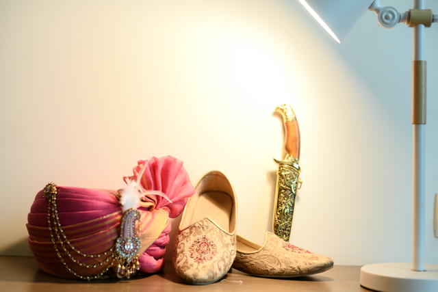 groom safa and shoes