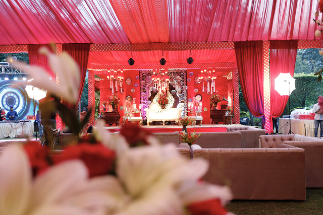wedding stage decor