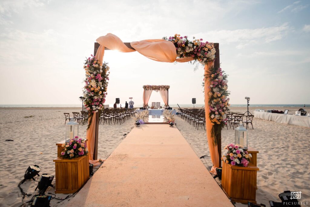 Beach wedding