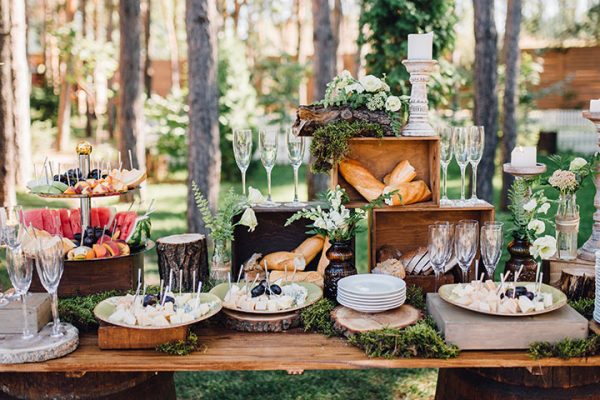 wedding food and beverages